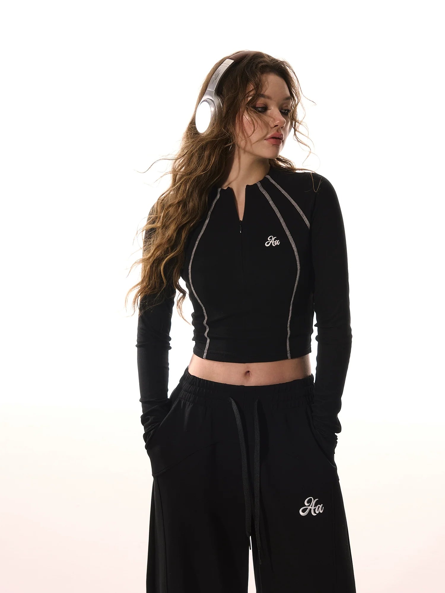 AcmeAura® Crew Neck Slim Sleeve KT3266