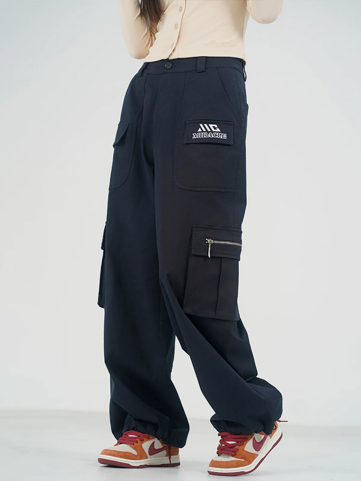 MC Miracle Hip-hop Street Dance Sports Loose Sweatpants KT2979