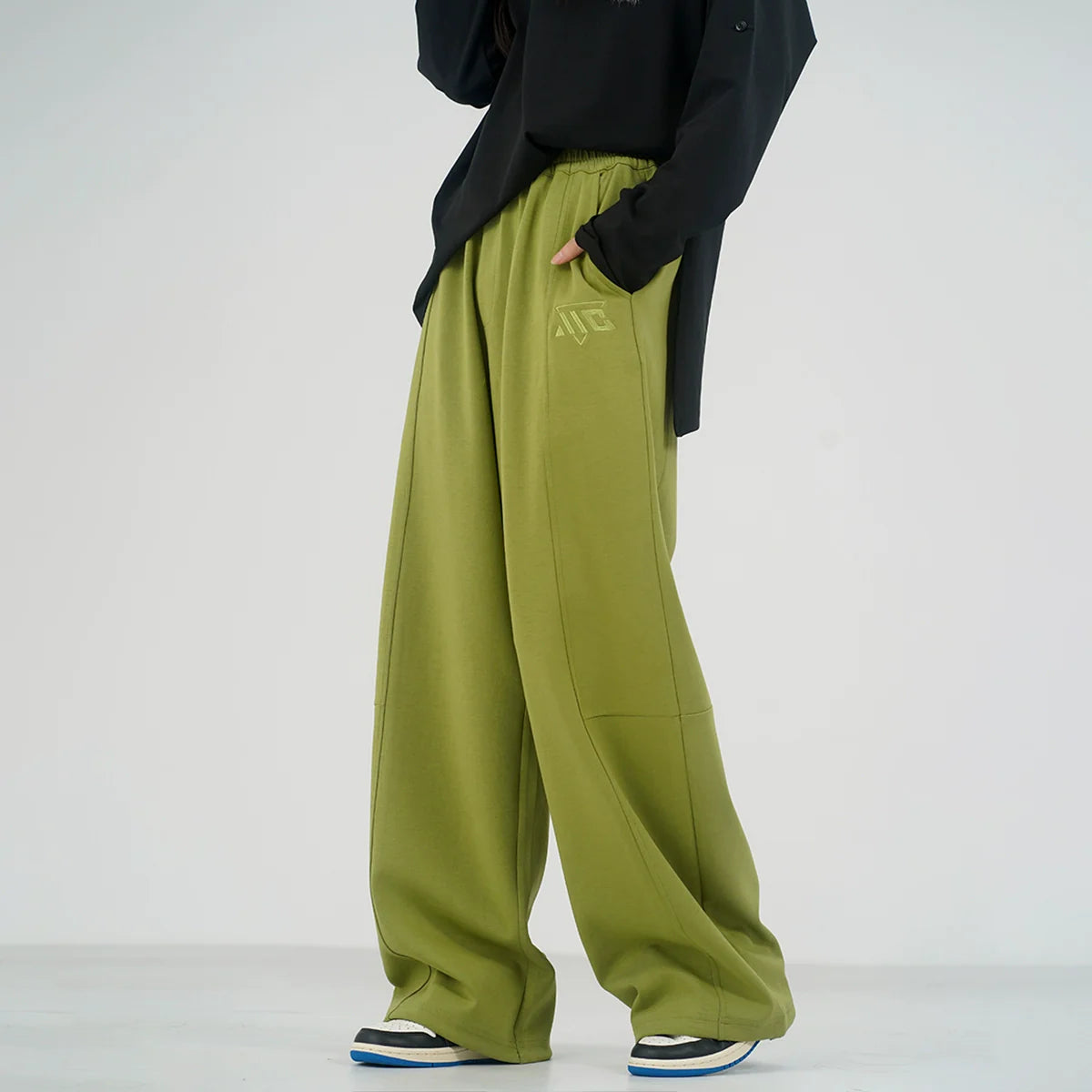 MC Miracle Spice Girl Elastic Wide Legs Sports Pants KT2971