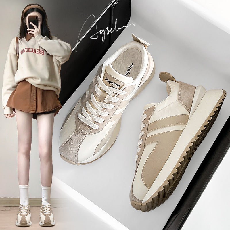 JP Round Toe Thick Sole Sports Clunky Sneaker KT2522